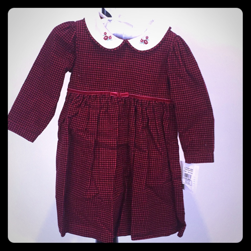 Holiday Dress by Little Me - Size 12 m - NWT